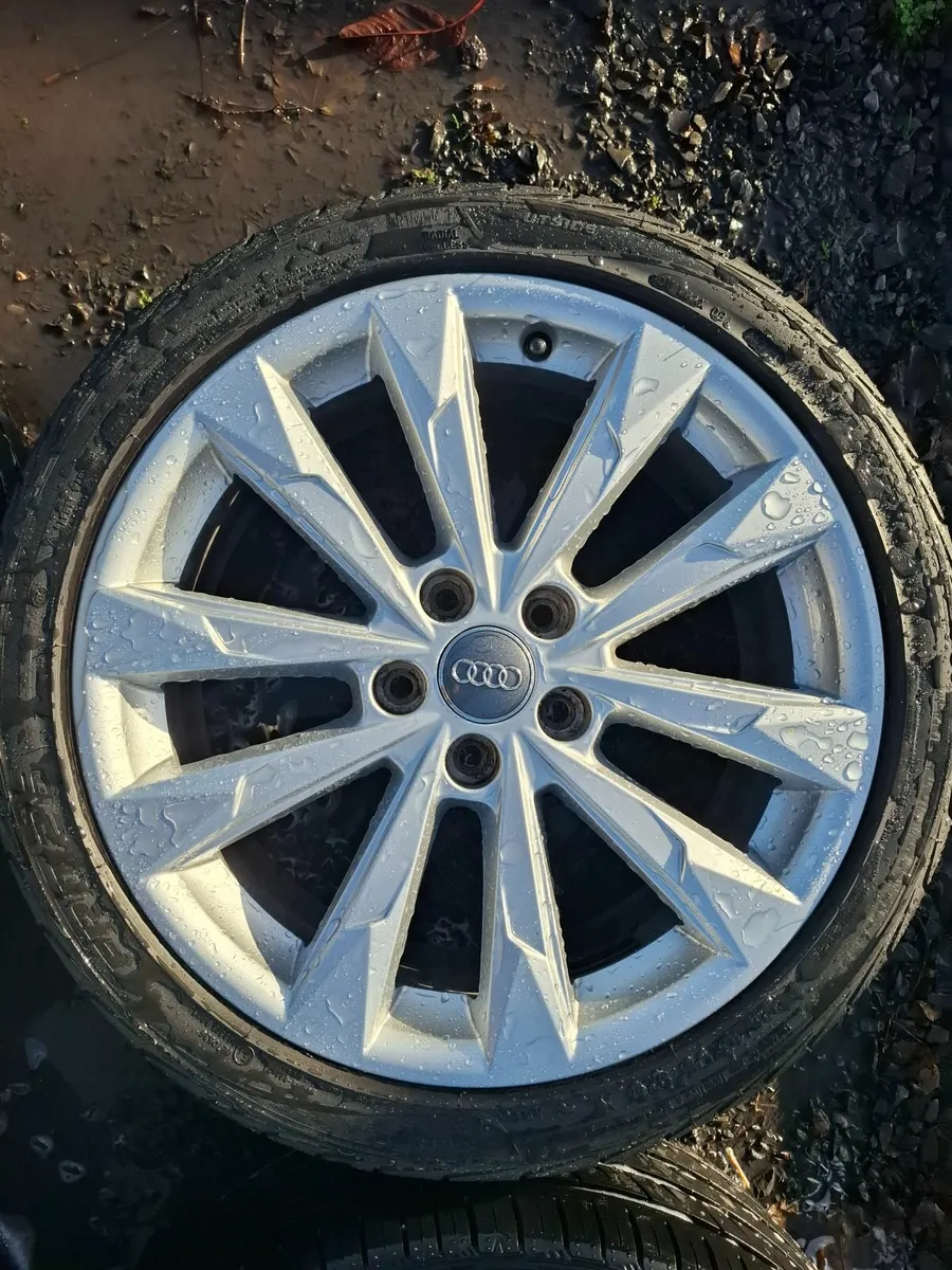18" Audi A3,  Vw,  Seat, Skoda Alloys with tyres - Image 4