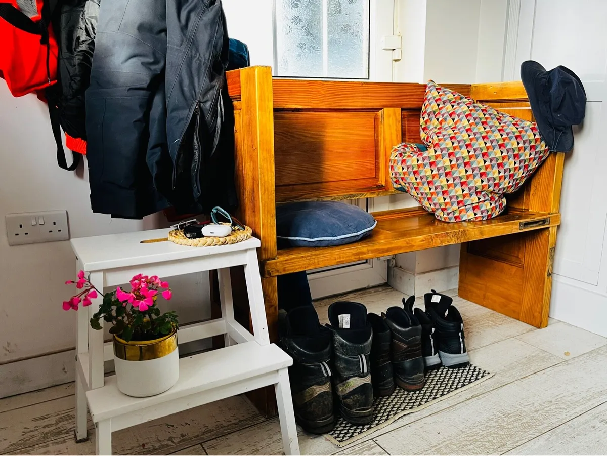 Solid Wood Bench - Image 2