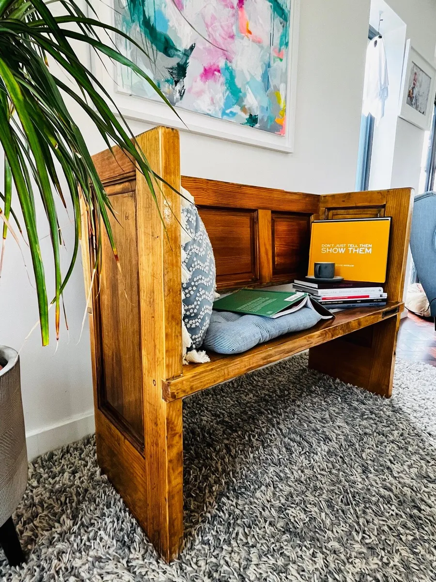 Solid Wood Bench - Image 3