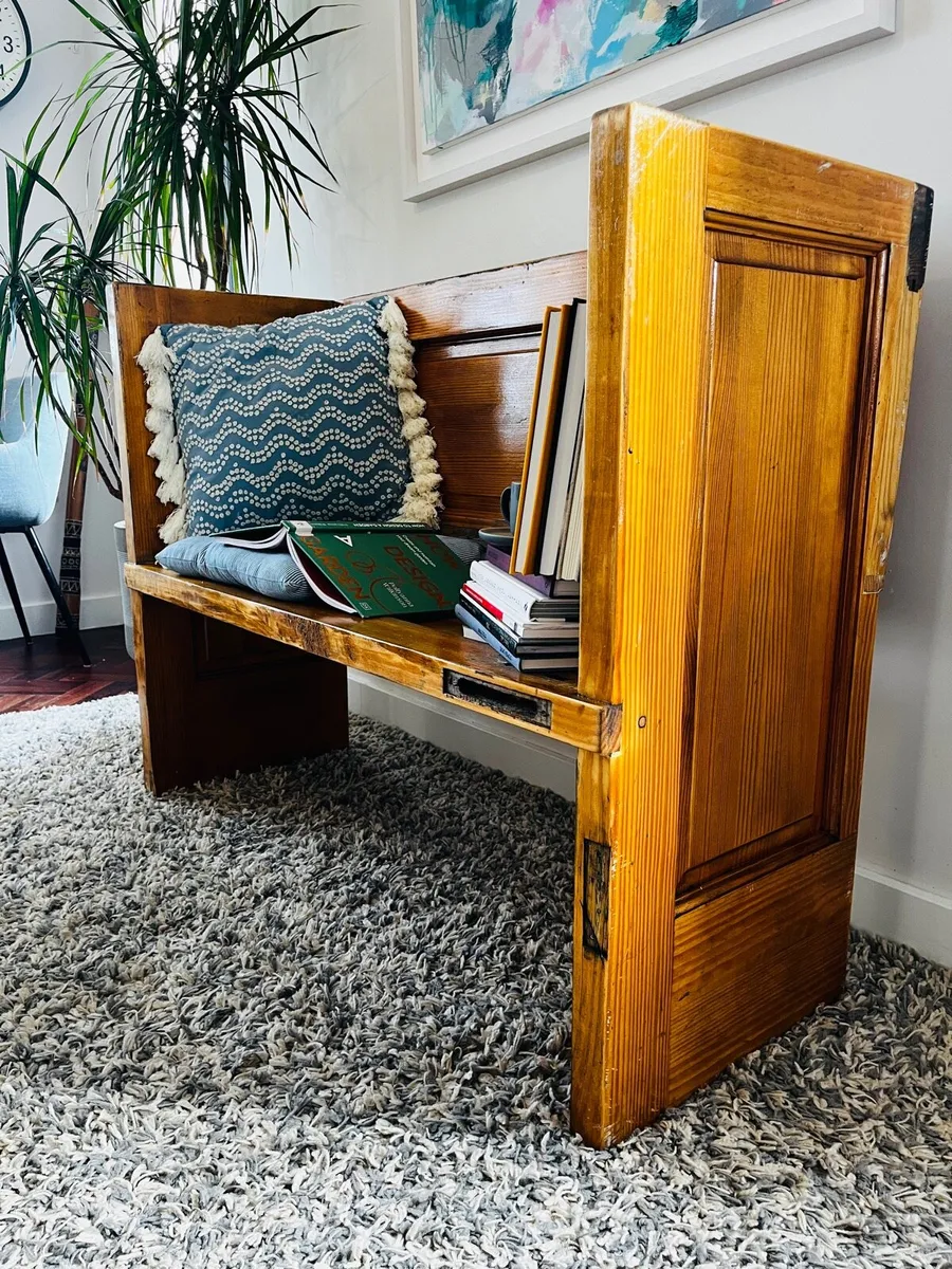 Solid Wood Bench - Image 4