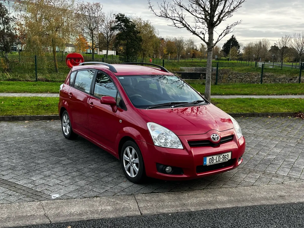 2008 7 seater Toyota Corola verso Nct and tax - Image 3