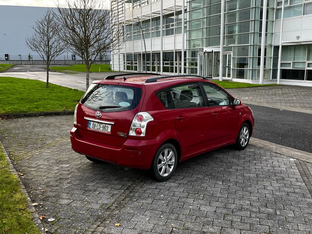 2008 7 seater Toyota Corola verso Nct and tax - Image 4
