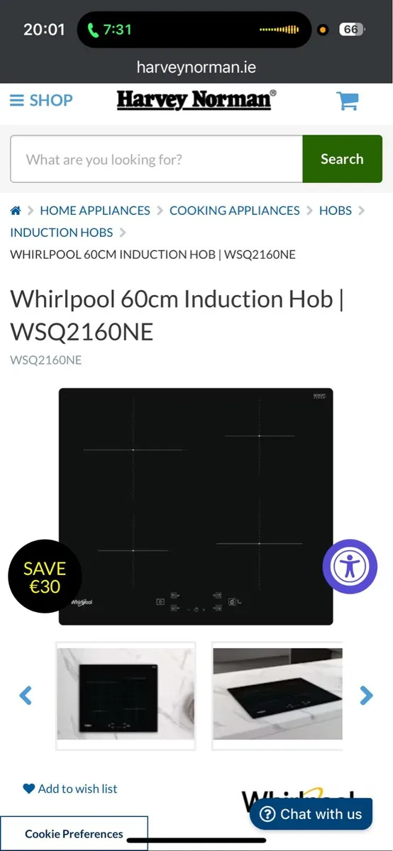 Electric hob - Image 1