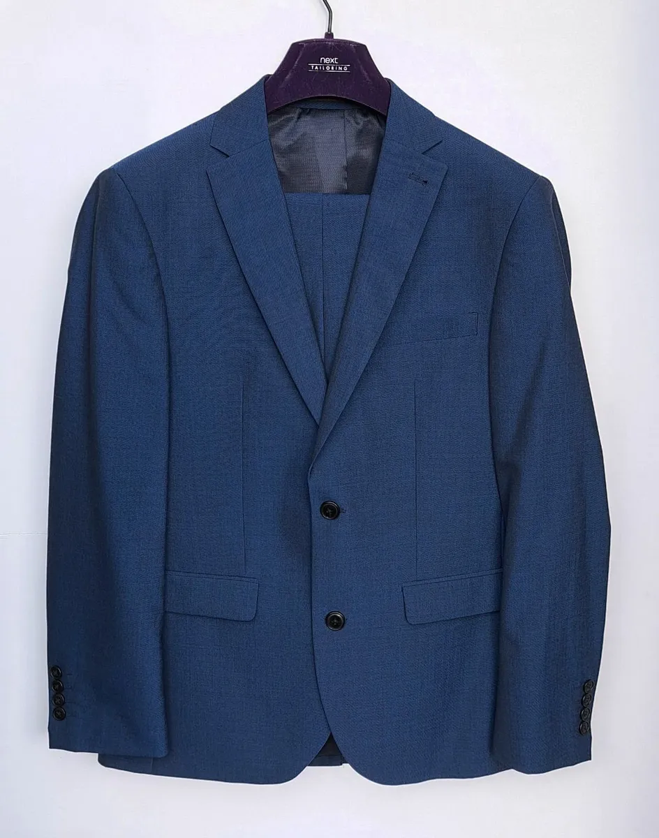 NEXT Men's Blue Suit, Jacket 38S Trousers 32S - Image 1