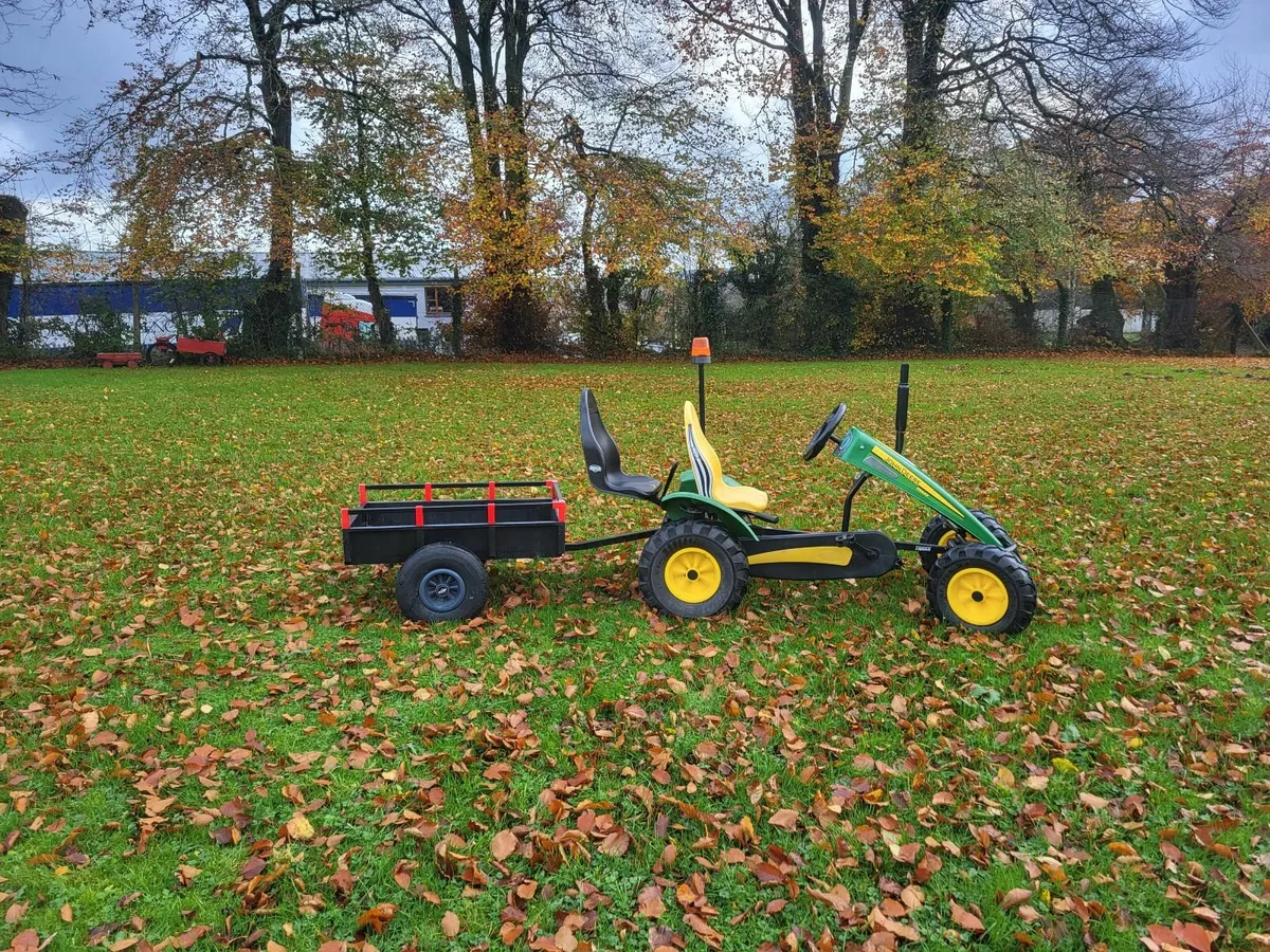 John Deere go kart - Image 1