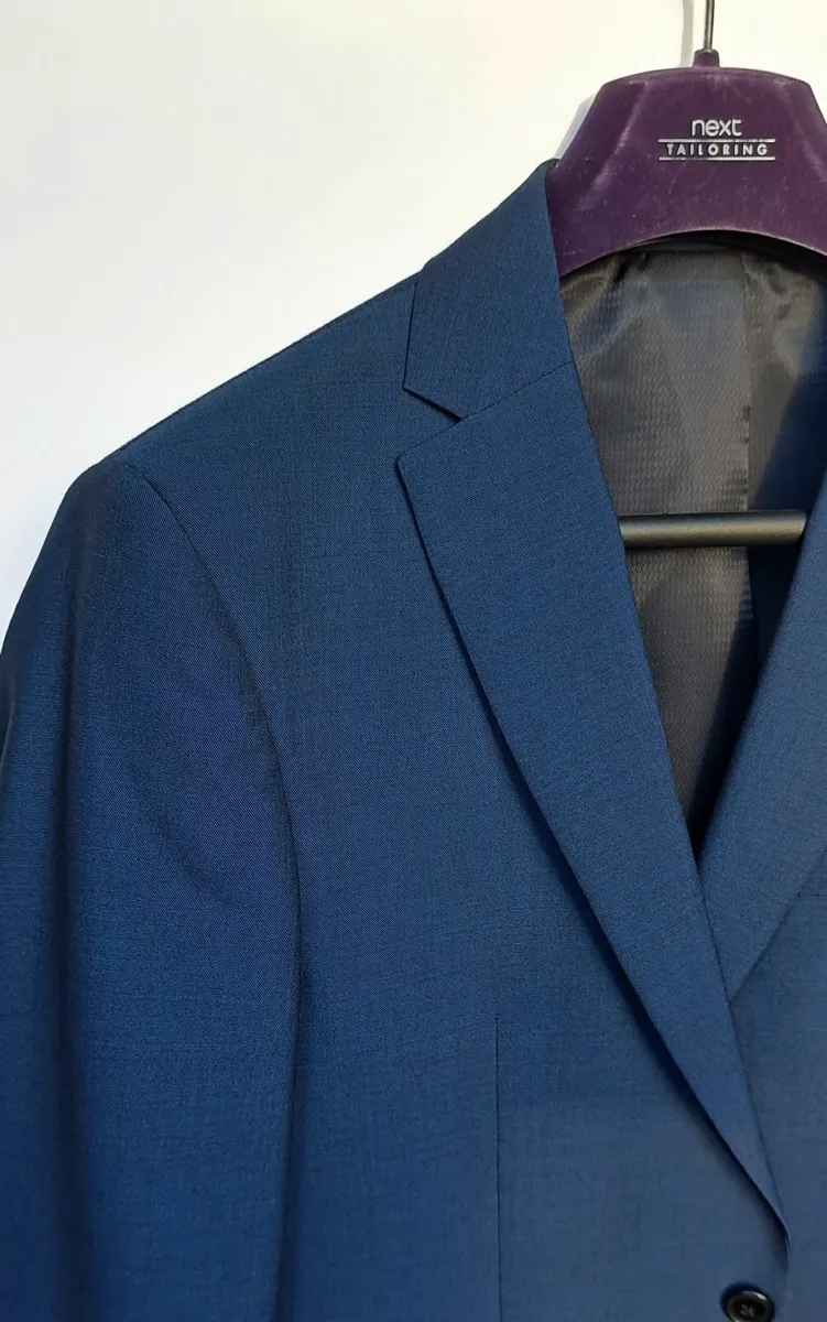 NEXT Men's Blue Suit, Jacket 38S Trousers 32S - Image 4
