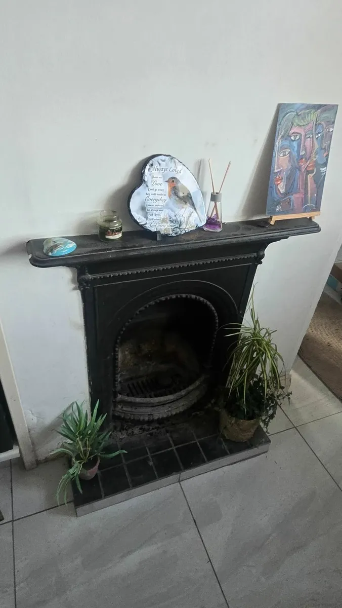 Victorian Fireplace Black - Image 4