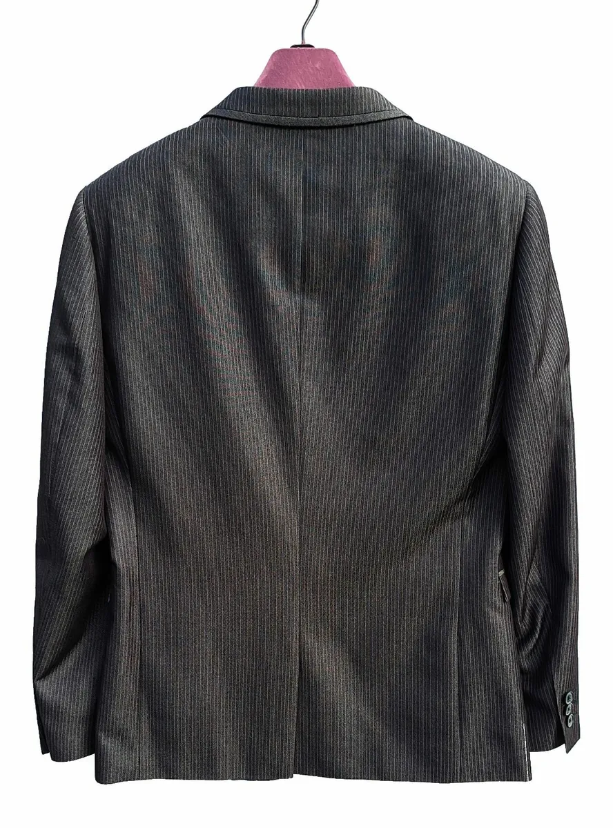 NEXT Men's Pinstripe Suit, Jacket 38S Trousers 32L - Image 2