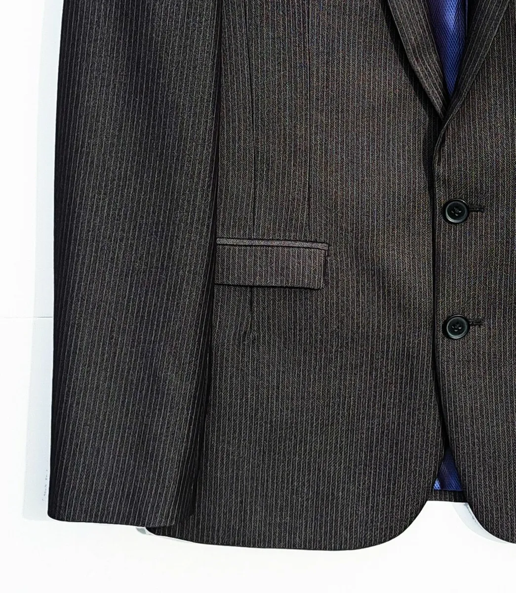 NEXT Men's Pinstripe Suit, Jacket 38S Trousers 32L - Image 3