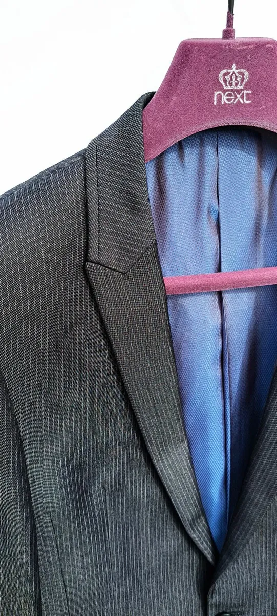 NEXT Men's Pinstripe Suit, Jacket 38S Trousers 32L - Image 4