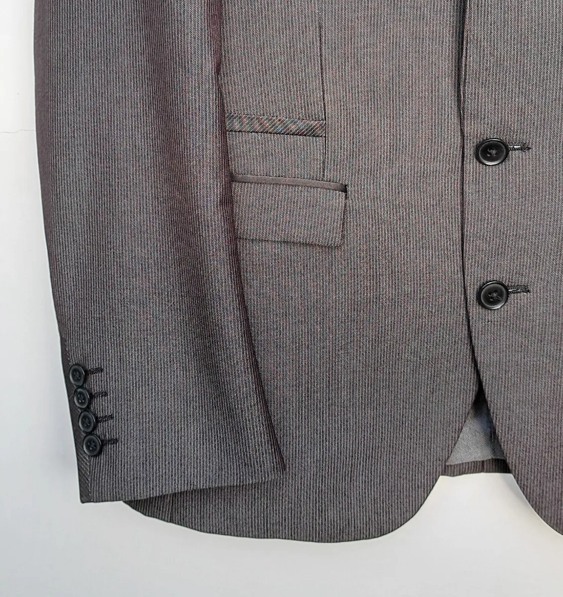 NEXT Men's Pinstripe Suit, Jacket 38S Trousers 32S - Image 3