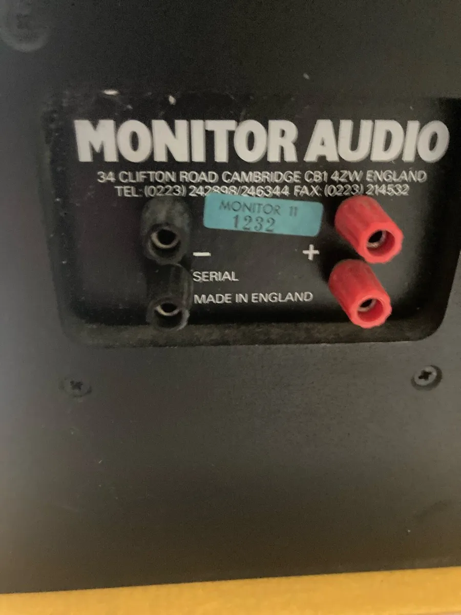 Monitor Audio Monitor 2 Speakers - Image 3