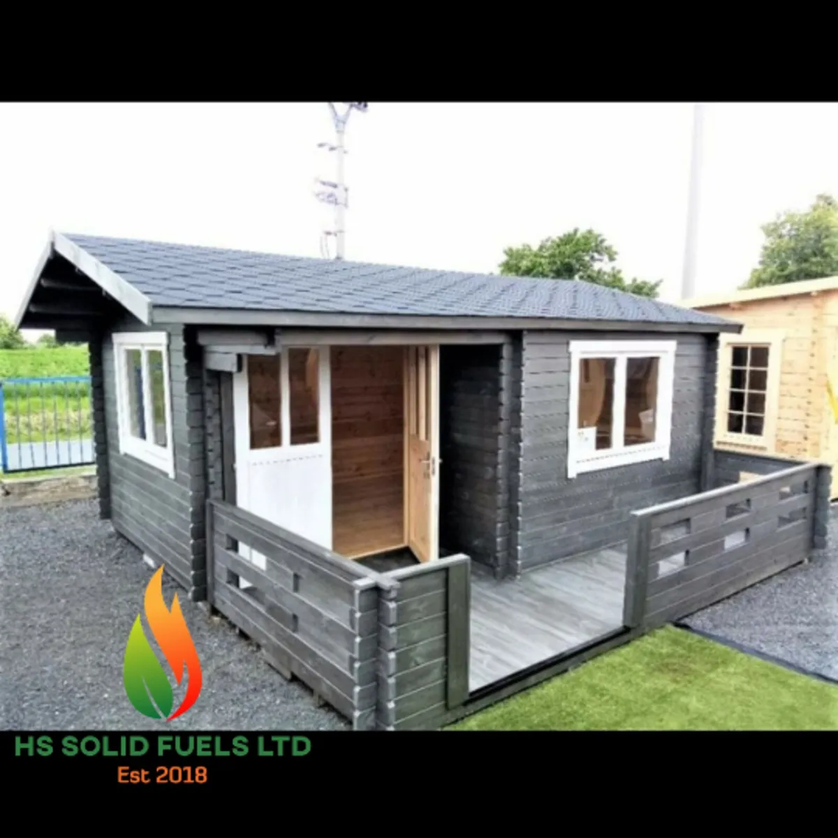 Solid wood cabin "Gloria" 5×5m - Image 2