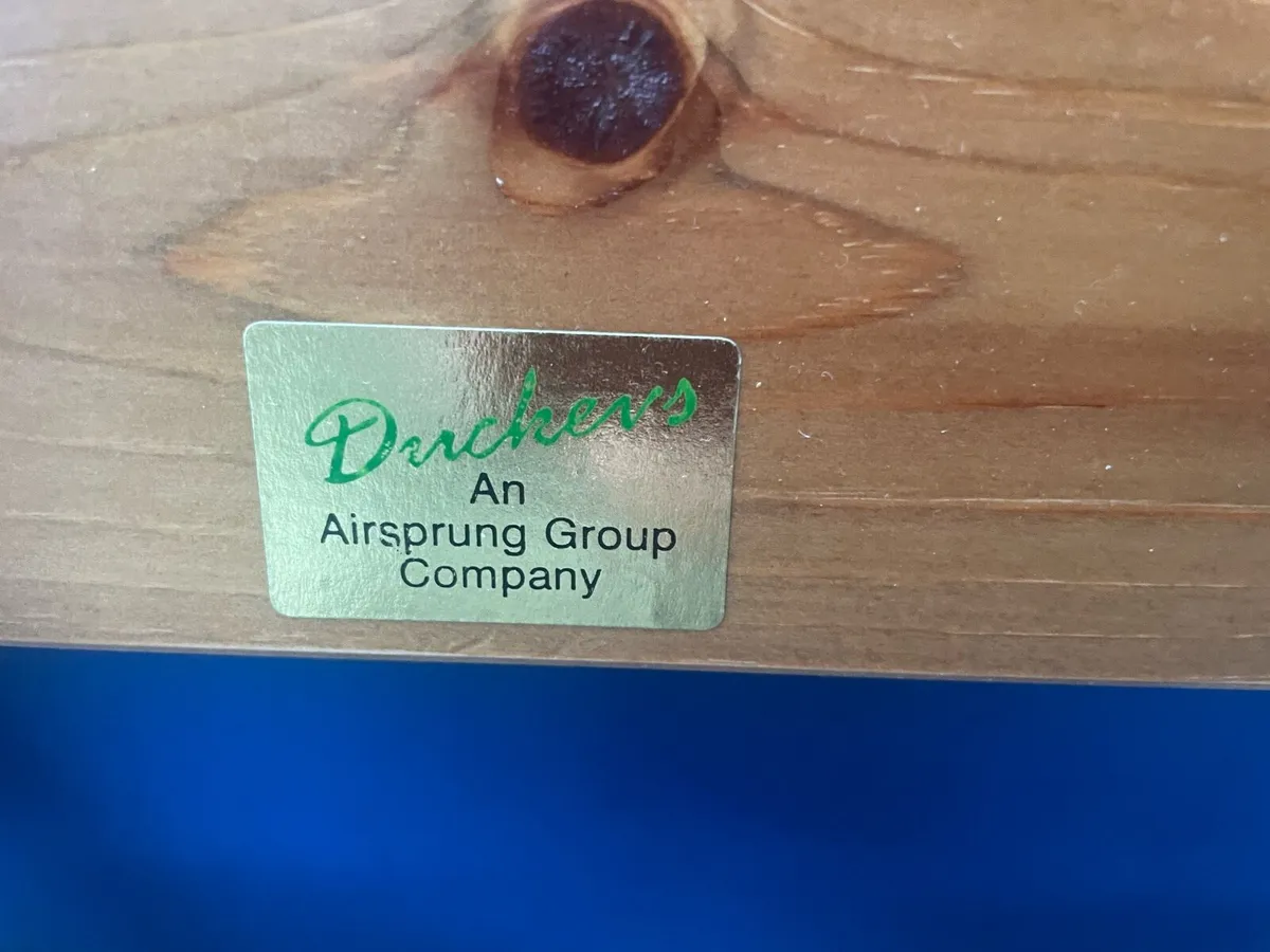 2 x single pine headboards - Image 2