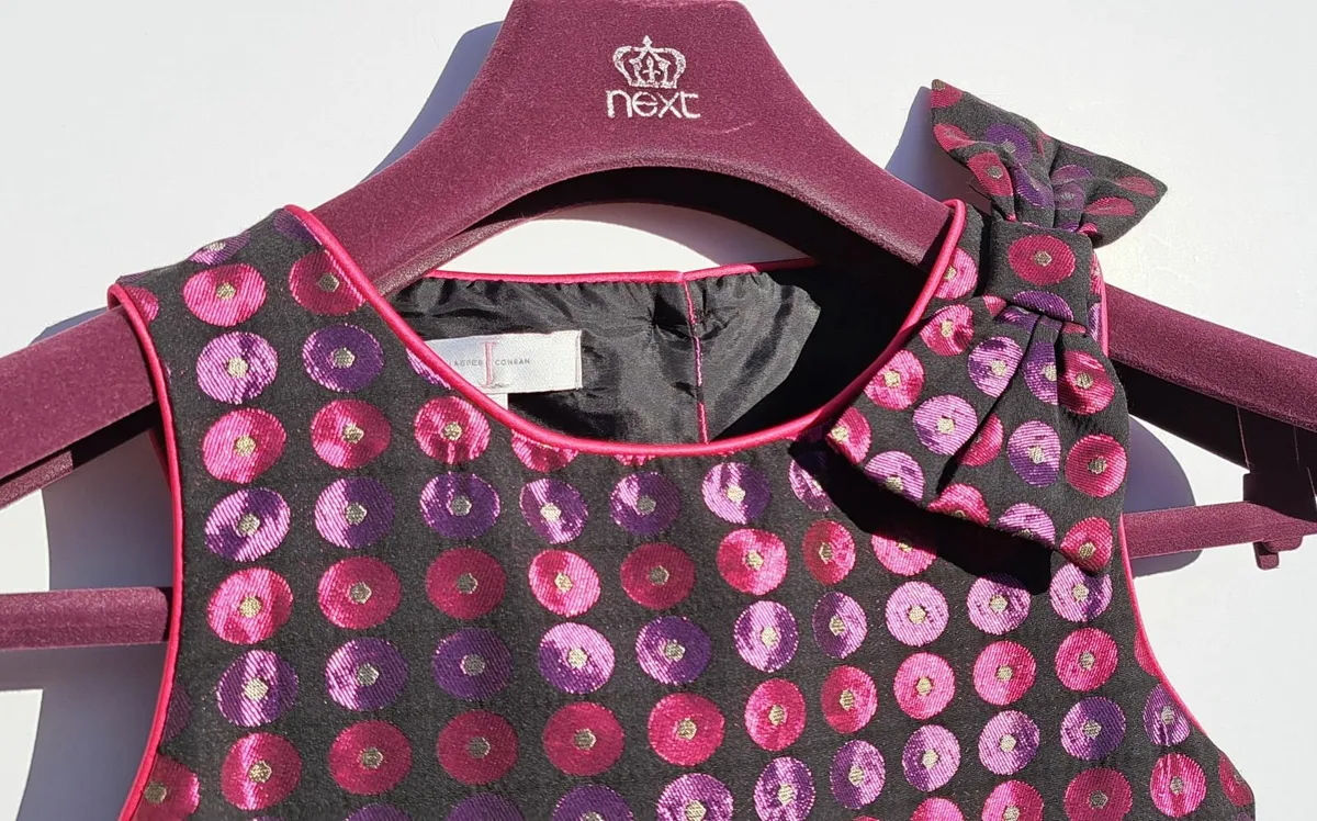 Jasper Conran Girls Kids Occasion Wear Dress Age 8 - Image 3