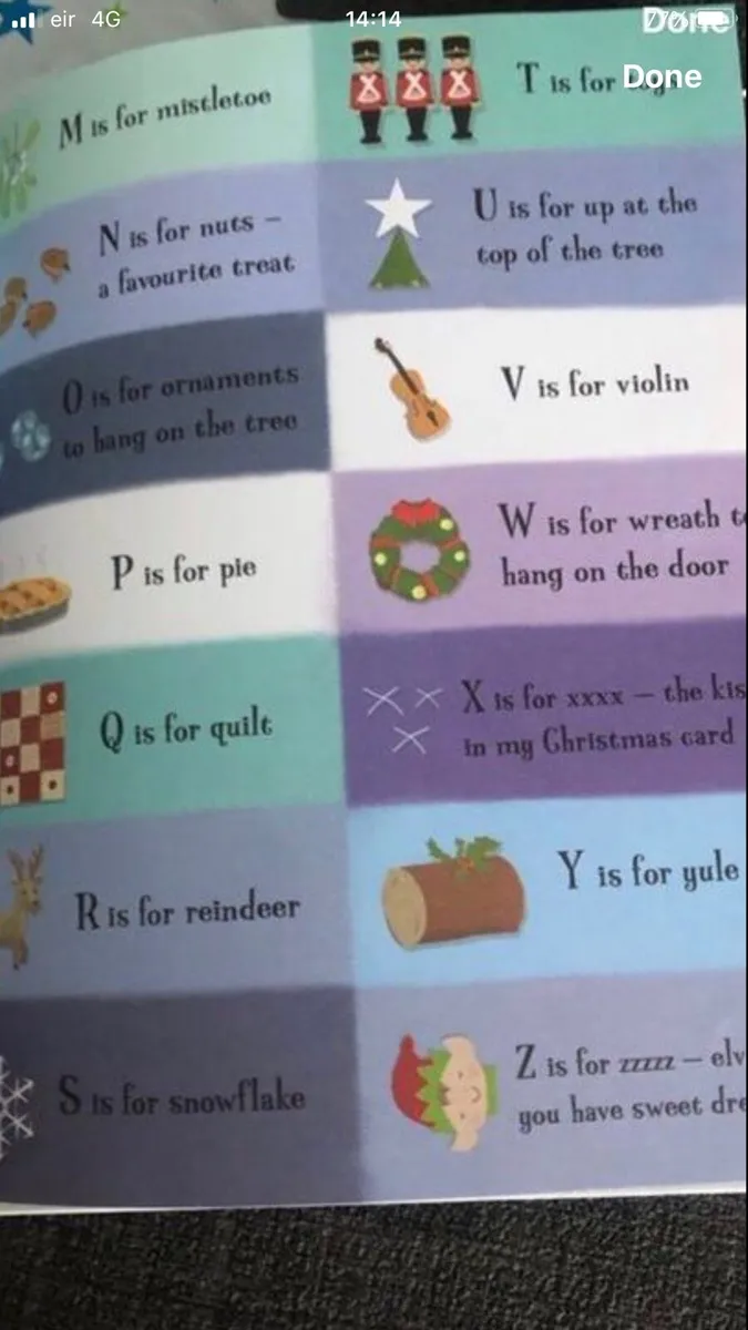 Child’s Xmas book €3 - Image 3