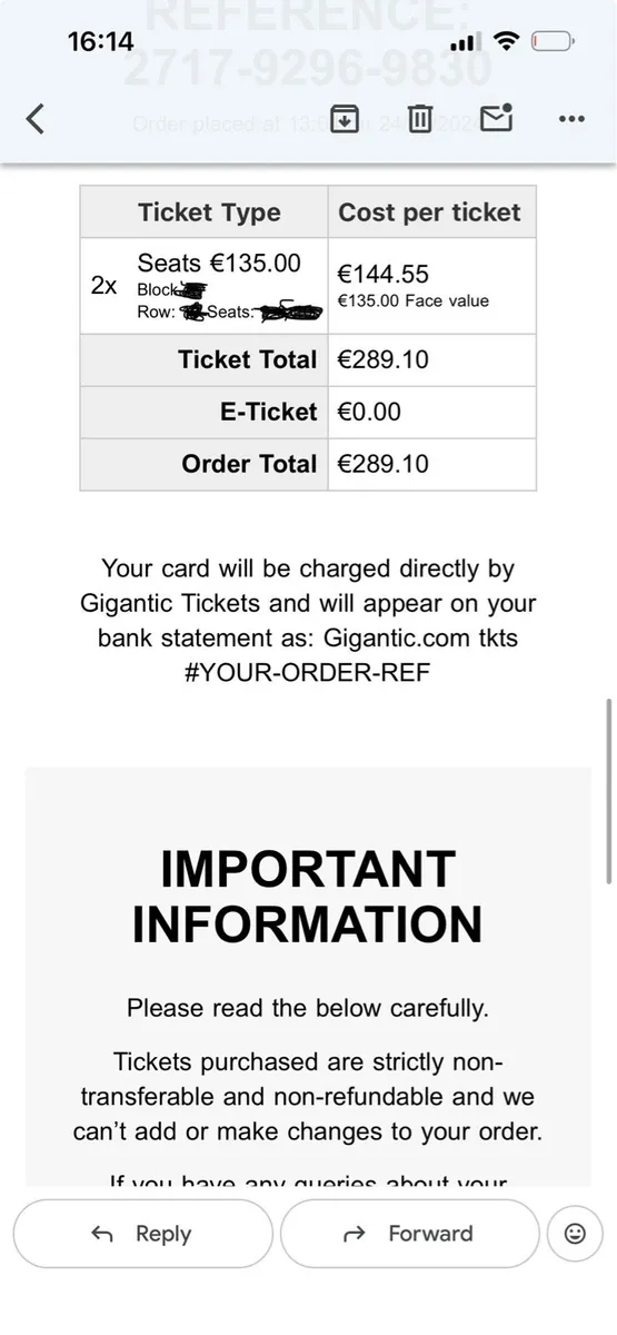 Hans Zimmer Tickets (x2) - Dublin Nov 26th - Image 3