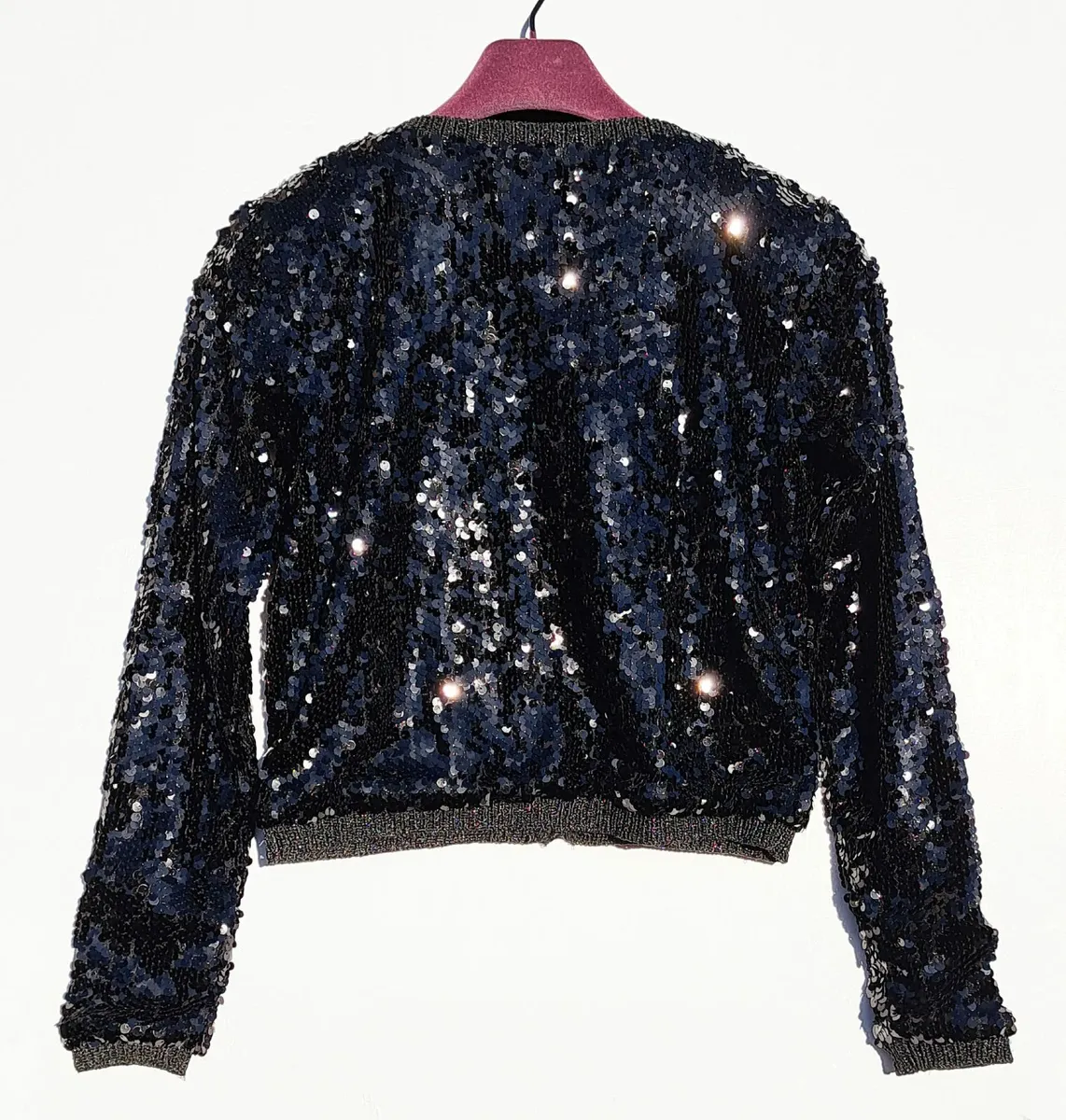 Young Dimension Girls Sequins Cardigan Age 10-11 - Image 2