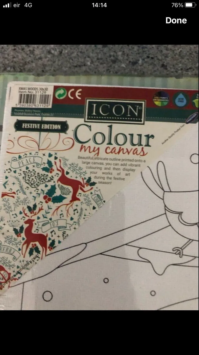 Canvas Xmas photo €5 - Image 4