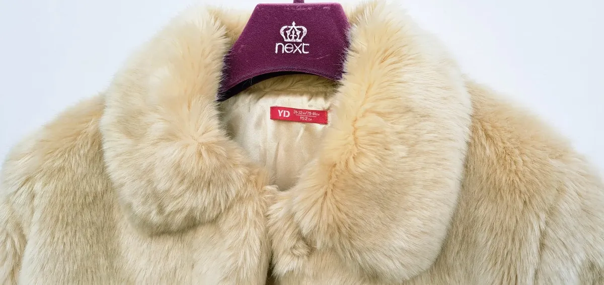 Young Dimension Faux Fur Girls Jacket Age 11-12 - Image 3