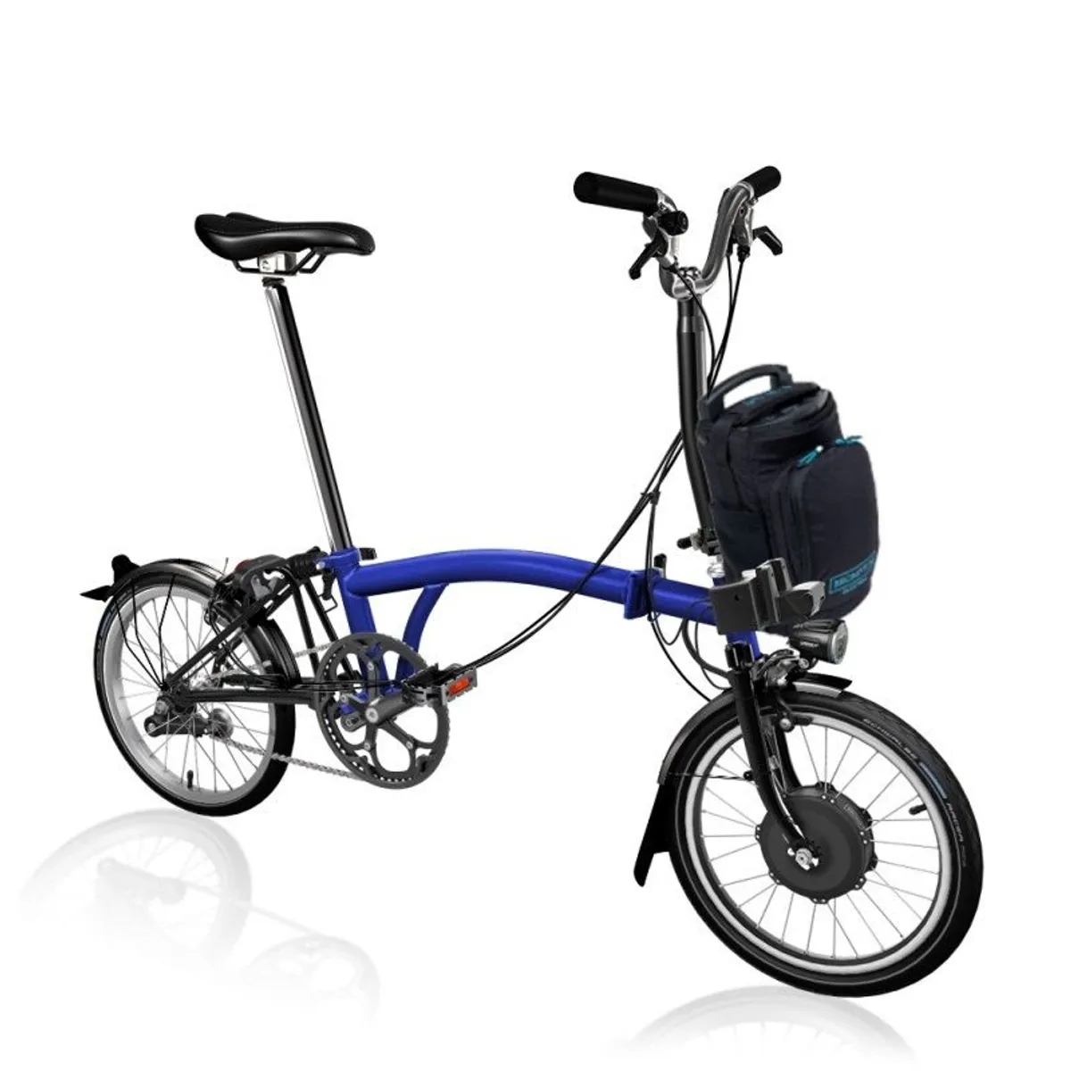 Brompton M6L 6-Speed Electric Fold-up City Bike - Image 1