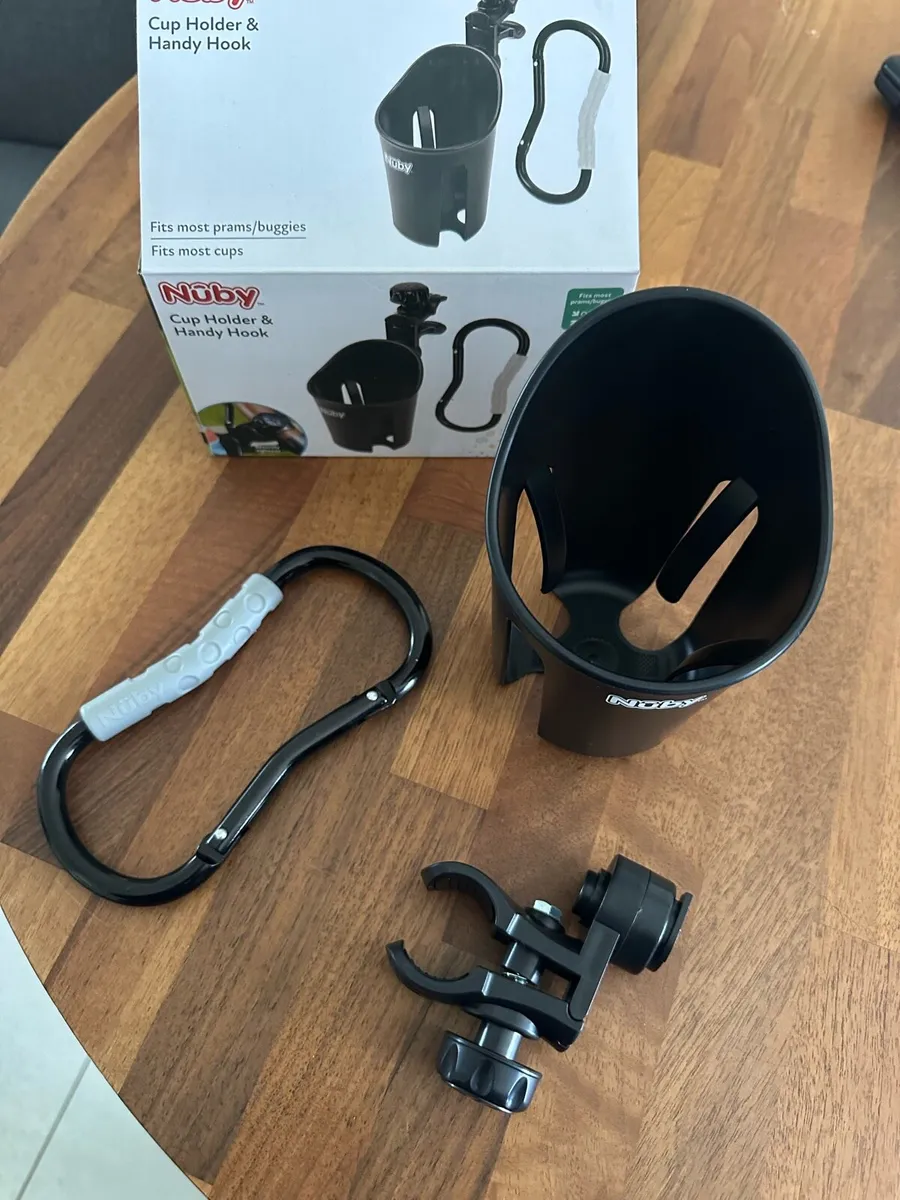Nuby cup holder and buggy clip - Image 2
