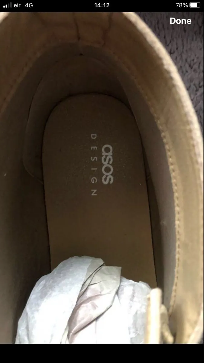 Mens boots size 8 €20 - Image 4