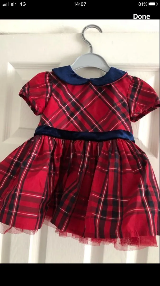 Girls stunning dress 3/6 mths €5 - Image 2