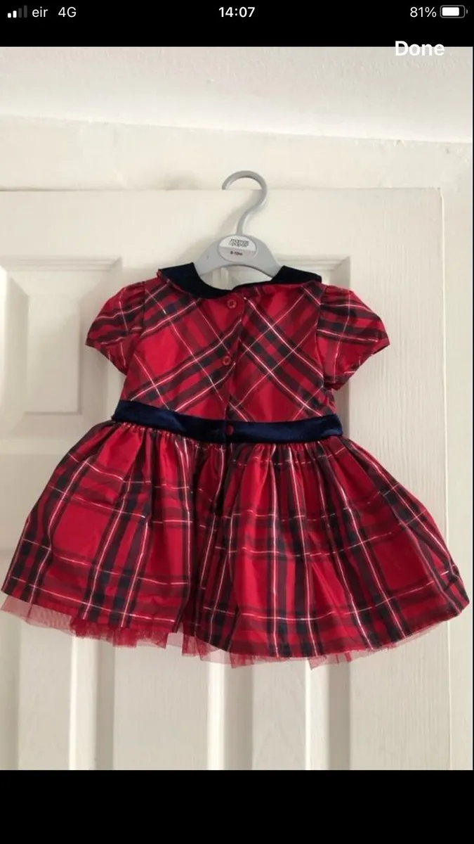 Girls stunning dress 3/6 mths €5 - Image 4