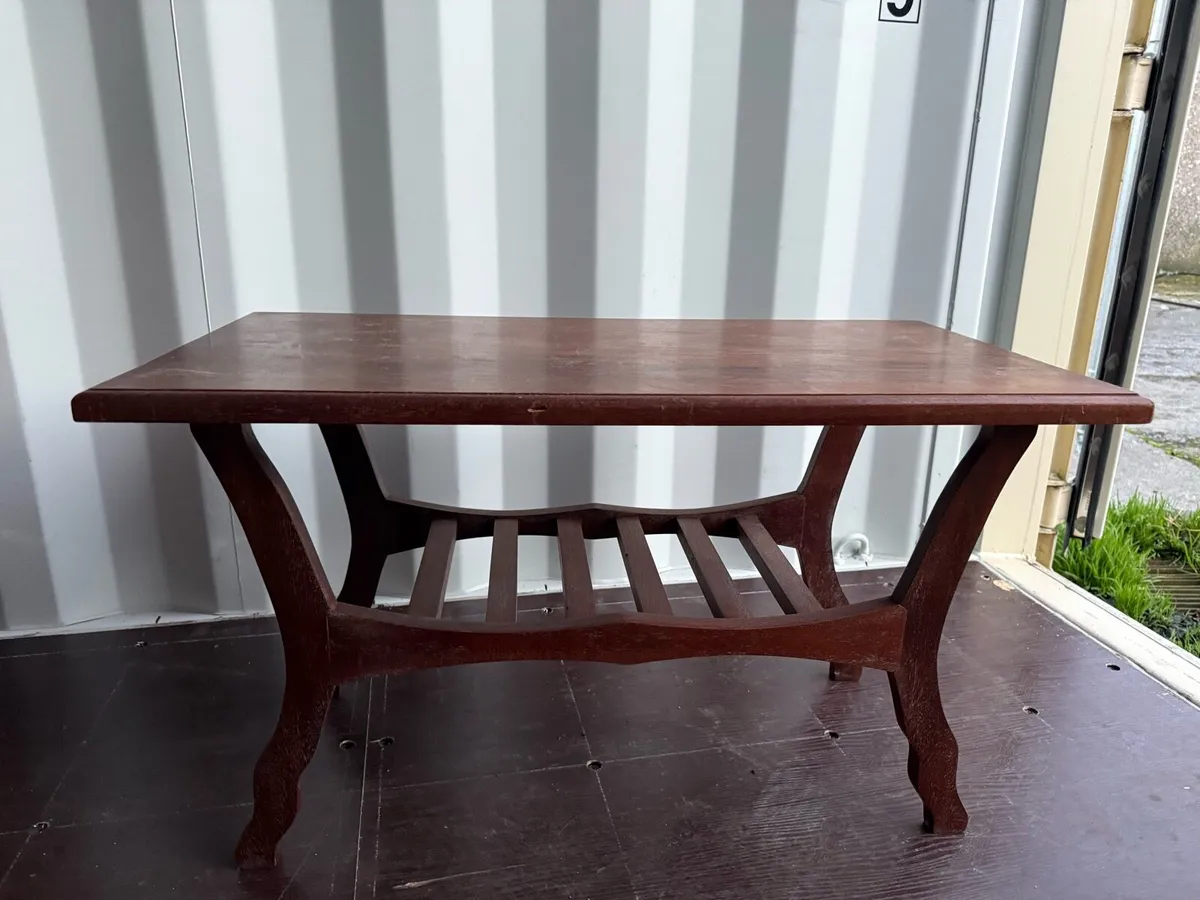 Coffee Table - Mahogany - Image 1