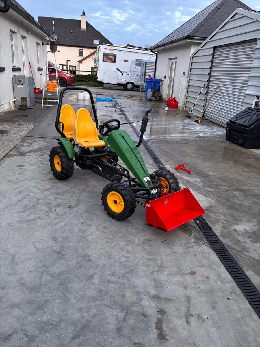 Go kart ✅with transport box - Image 1