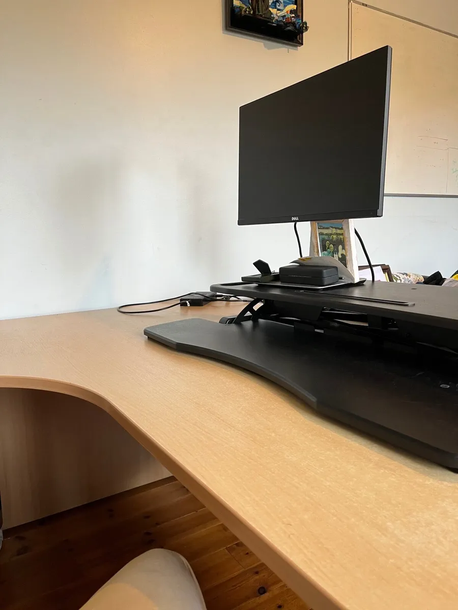 Home office desk and standing desk - Image 2