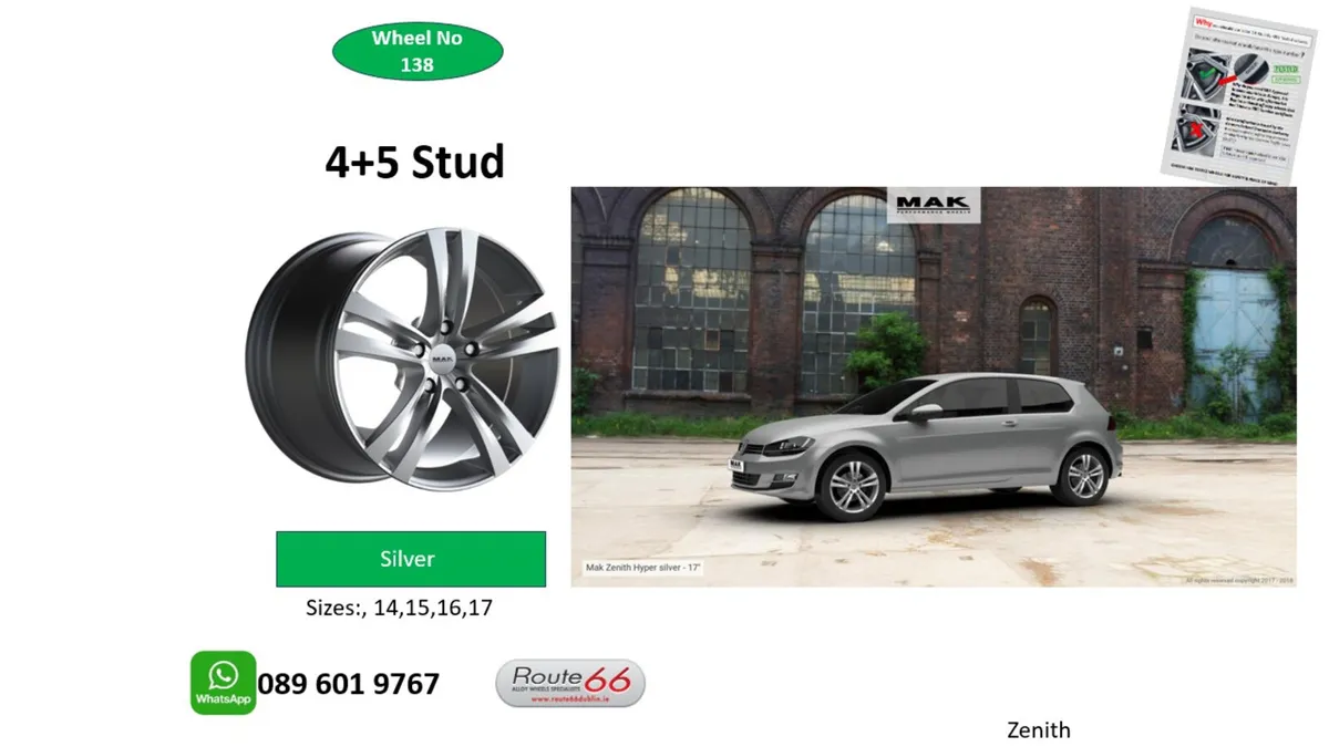 PEUGEOT PARTNER ,CITROEN BERIINGO , ALLOY WHEELS - Image 4