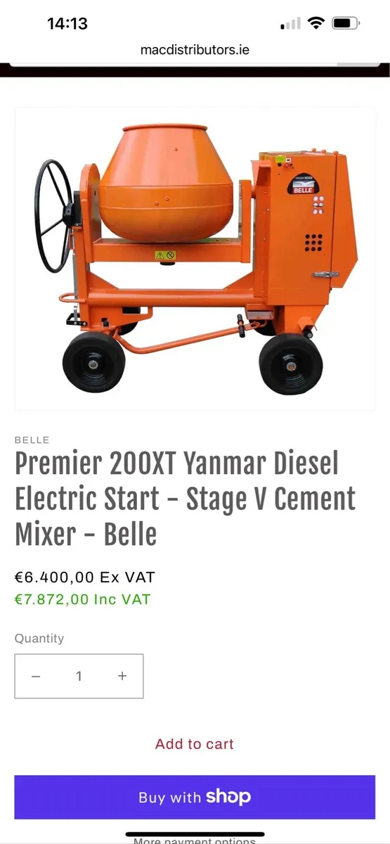 Altrad belle mixer - Image 3