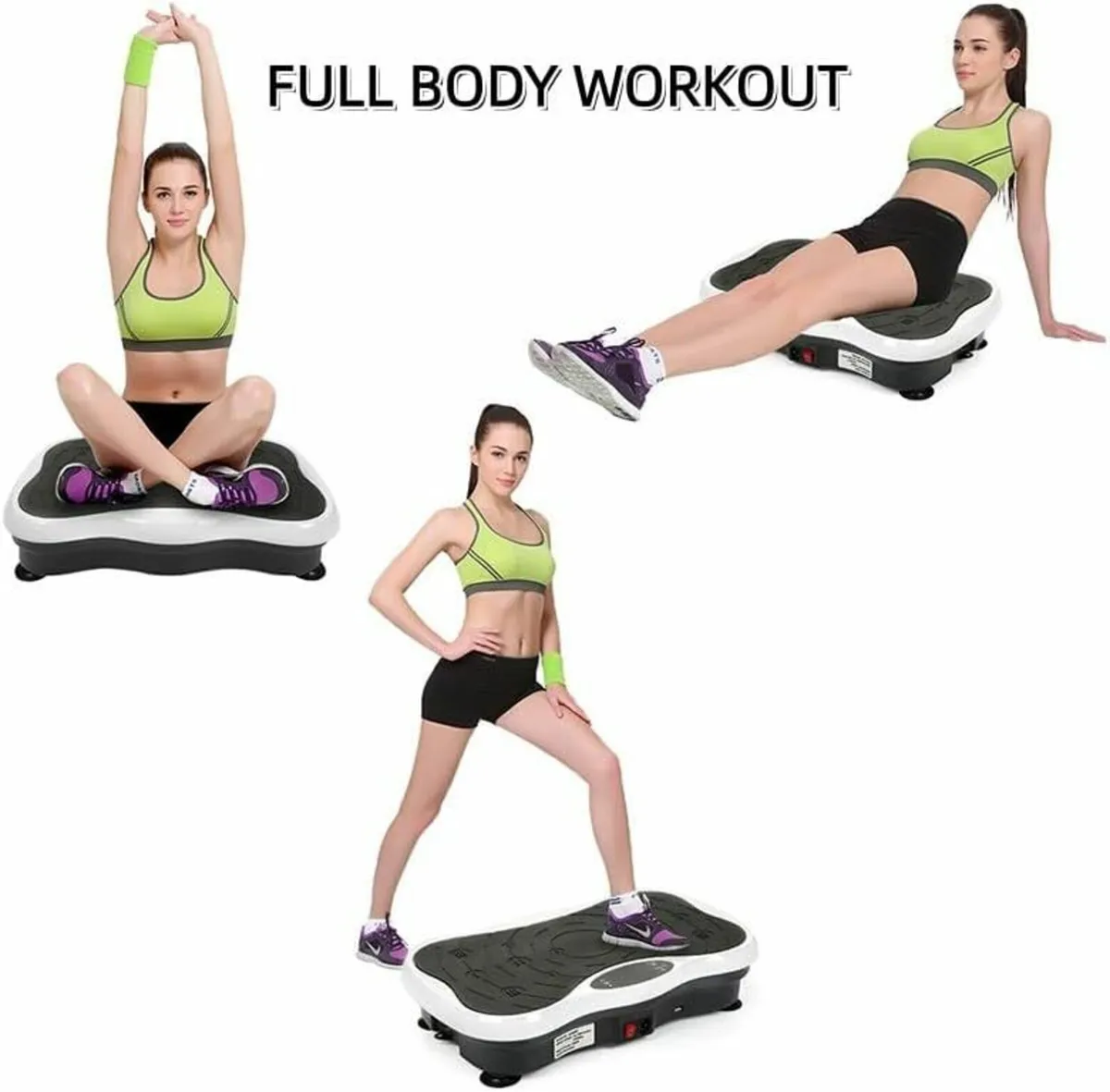 Fitness Plate with bluetooth Vibration Trainer - Image 3