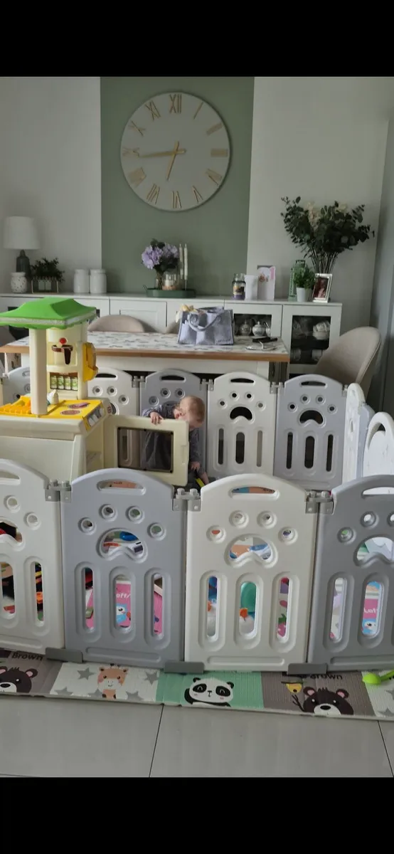 BeZou Sleepy Bear Activity Playpen - Image 2