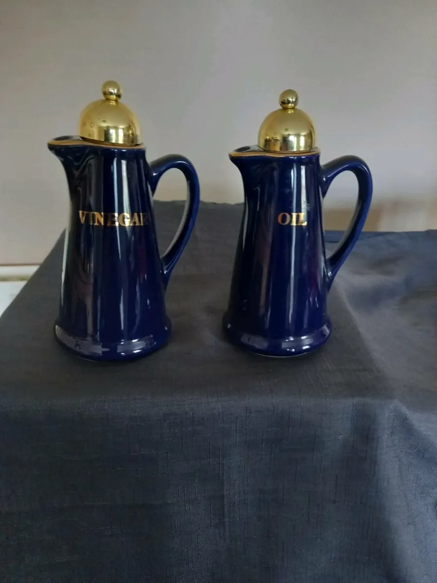 Old Oil Vinegar Jug's - Image 1