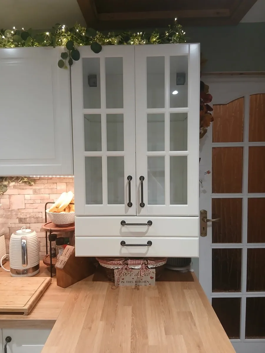 Kitchen Glass Cabinet/Press Ikea - Image 1