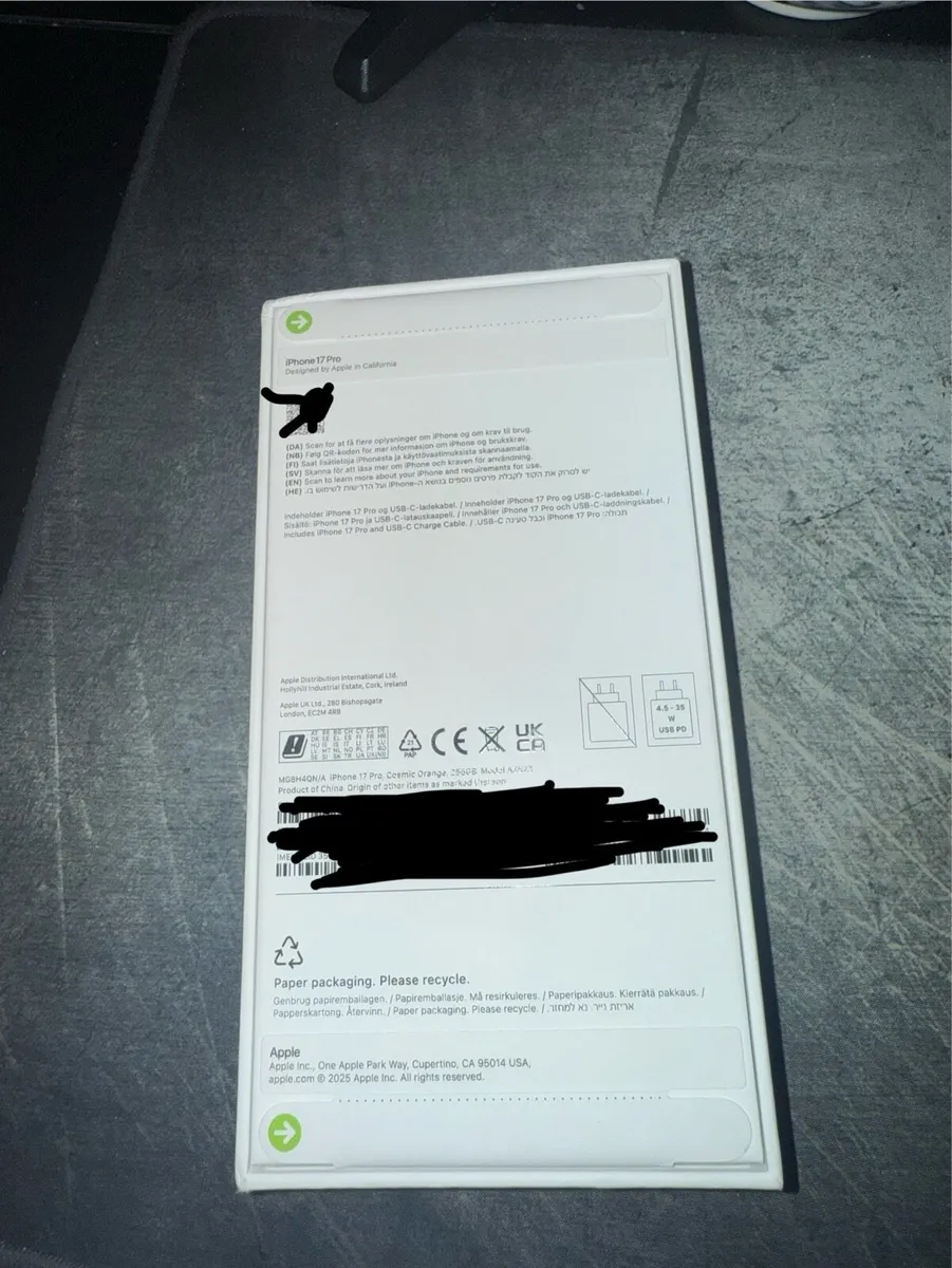 Iphone 17 pro, 256g (Sealed in a box) - Image 3