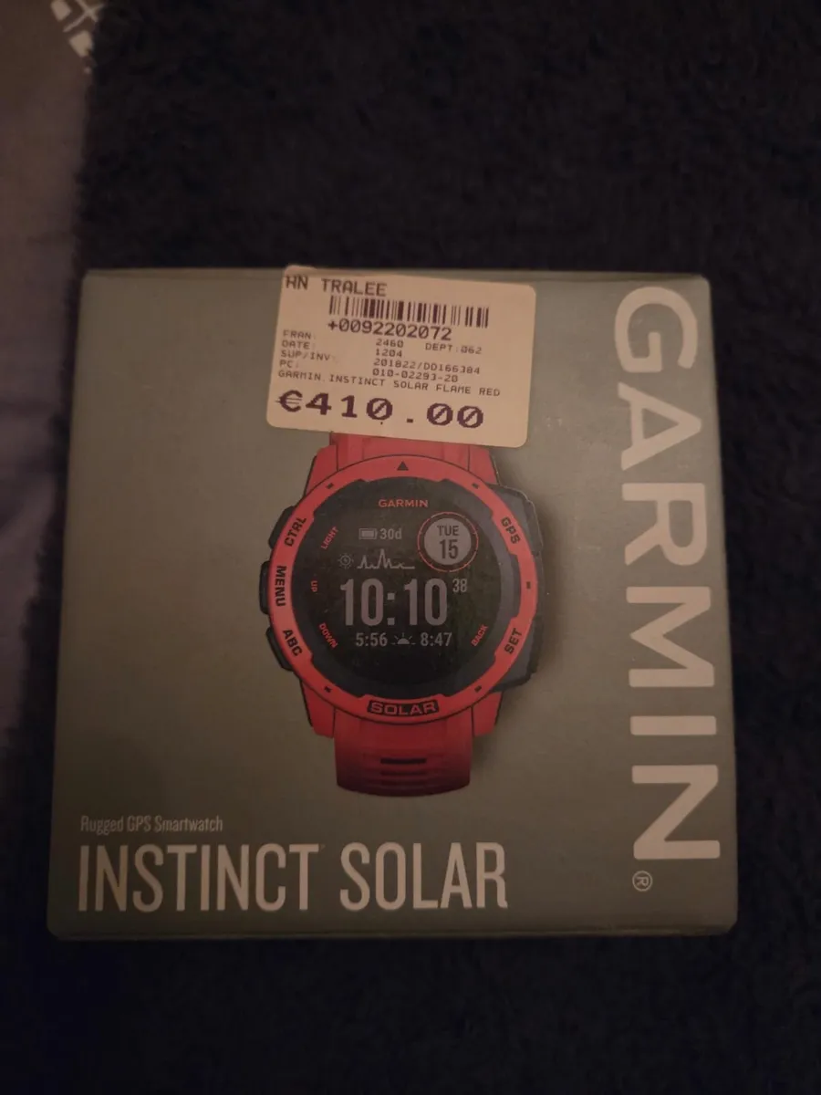 Garmin  instinct solar watch - Image 1