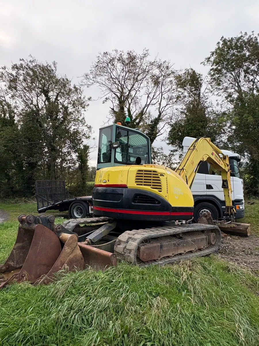 Yanmar vio75 8 ton digger - Image 2