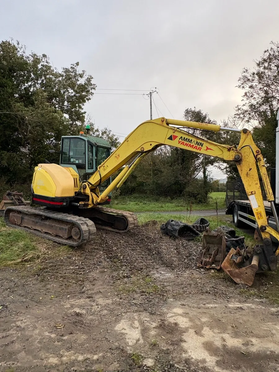 Yanmar vio75 8 ton digger - Image 3