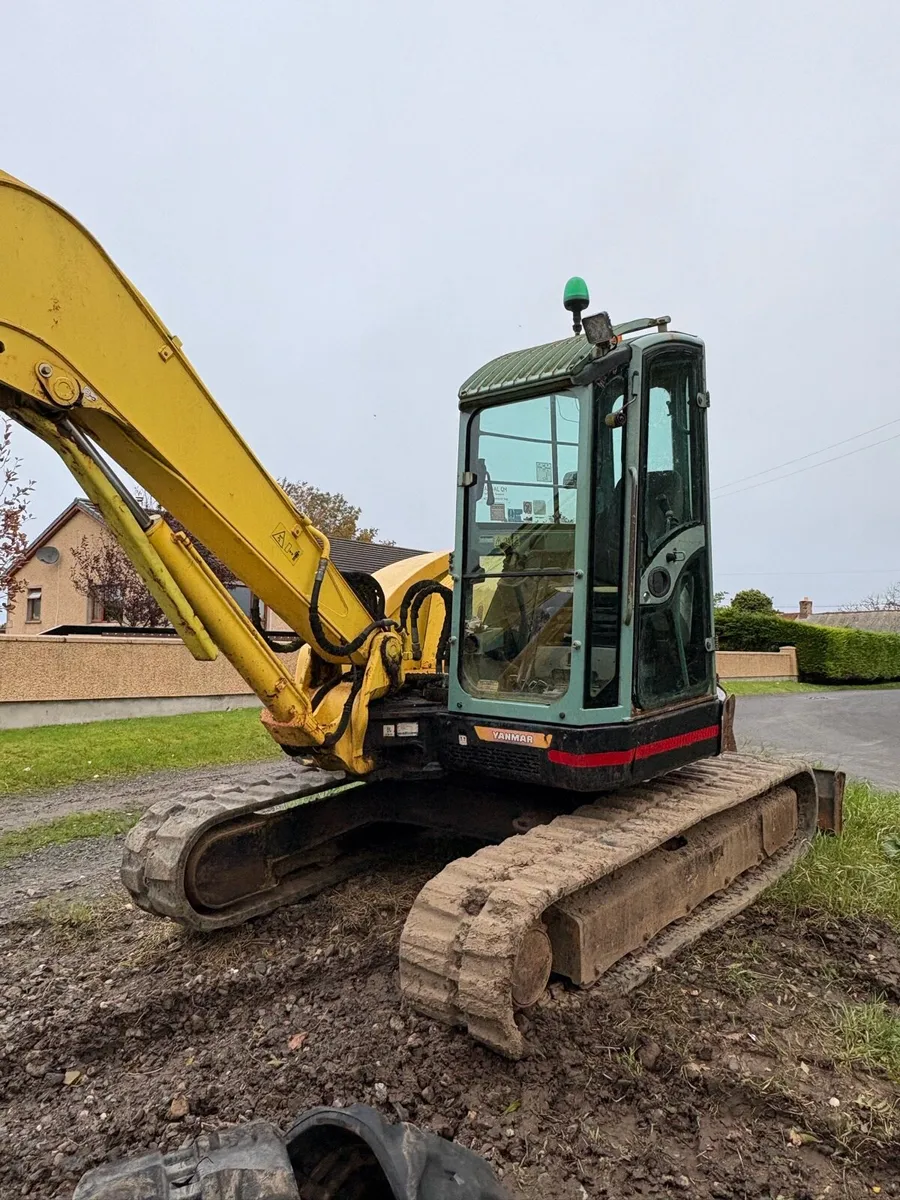 Yanmar vio75 8 ton digger - Image 4