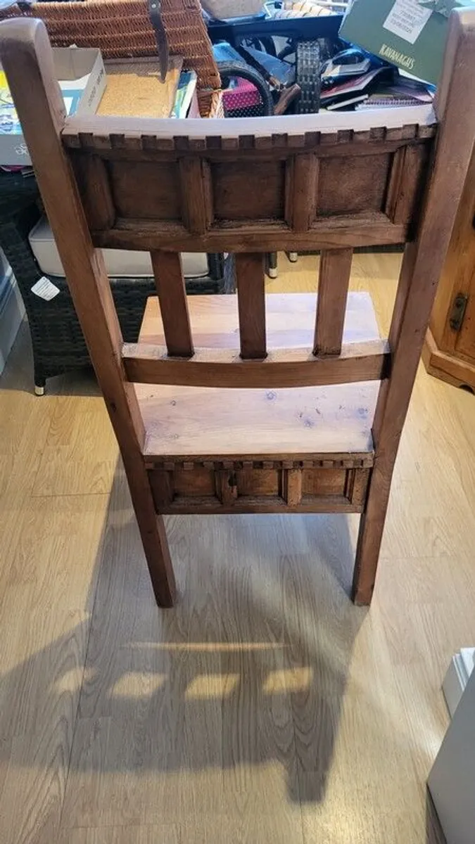 wooden kitchen chairs - Image 2