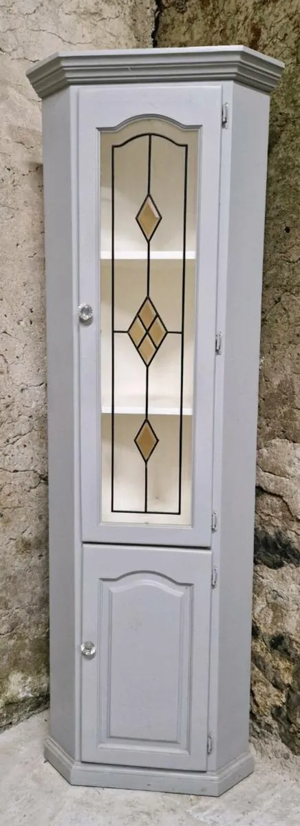 Elegant Corner Display Cabinet - Image 2