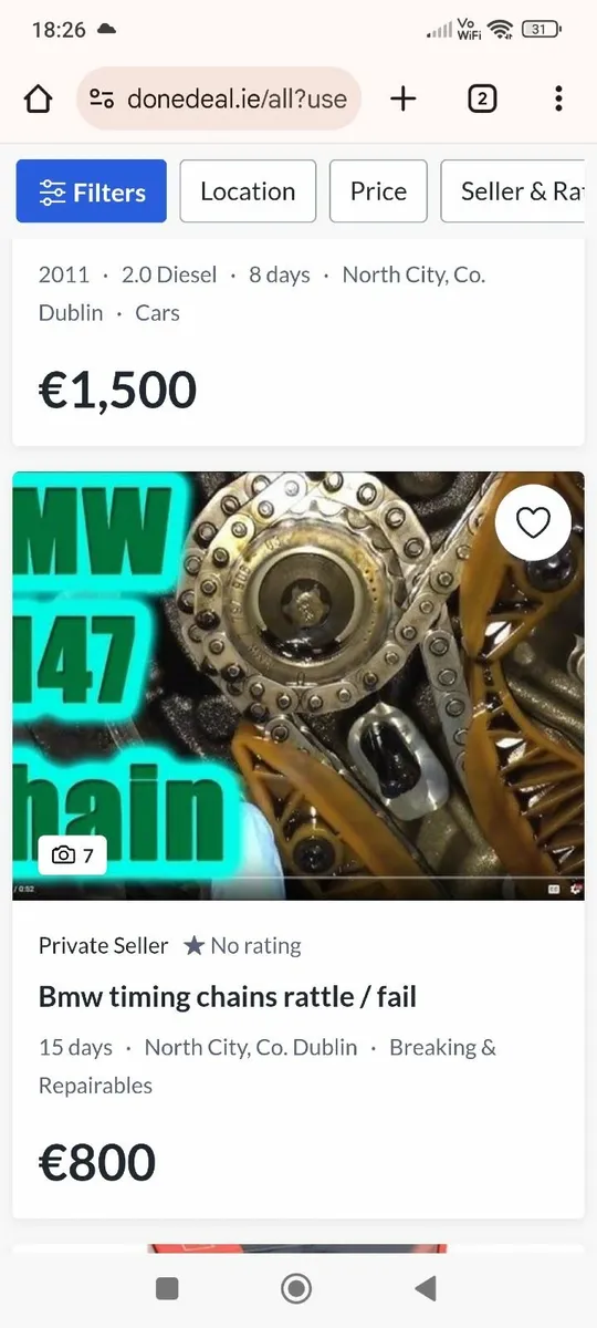 N47 timing chain - Image 3