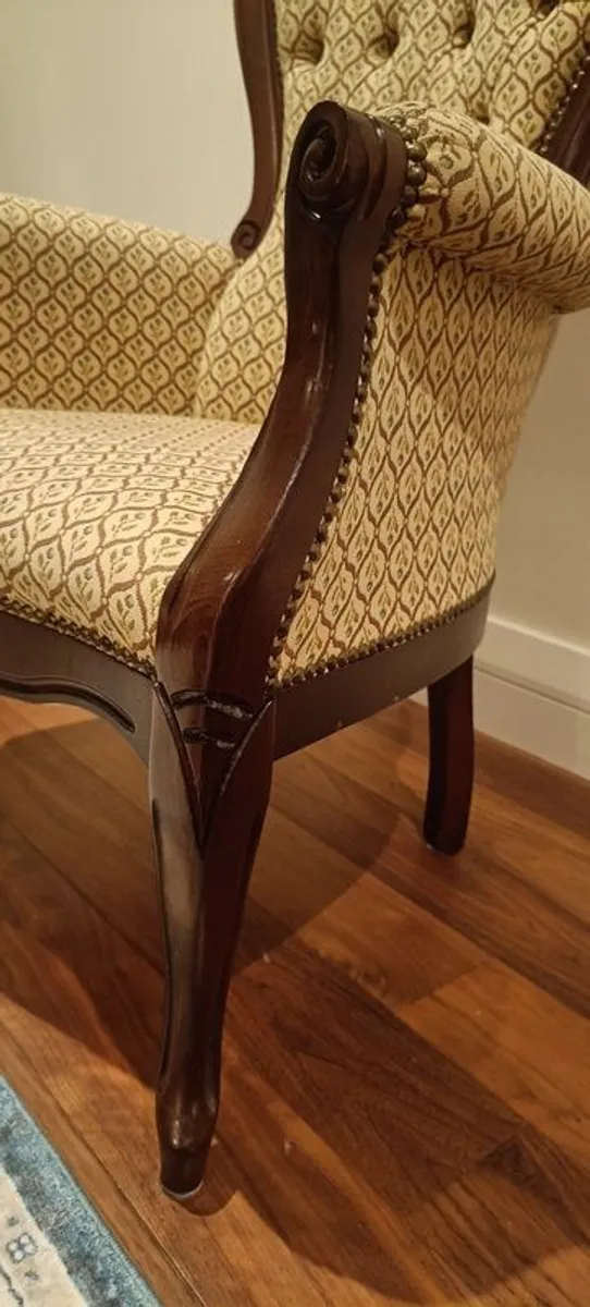 Antique Armchair - Image 3
