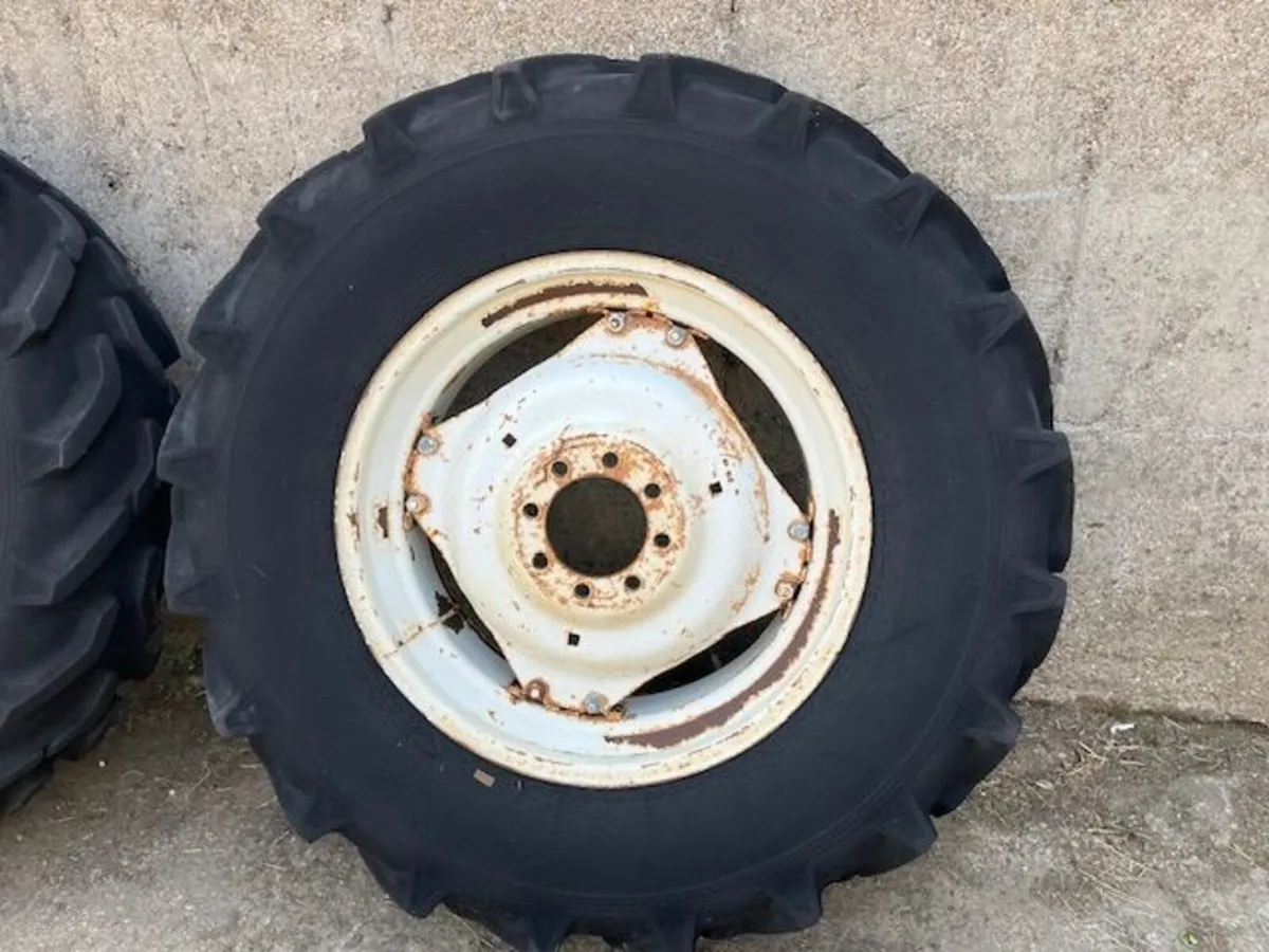 16.9 x 30 MF Wheels c/w Tyres - Image 4