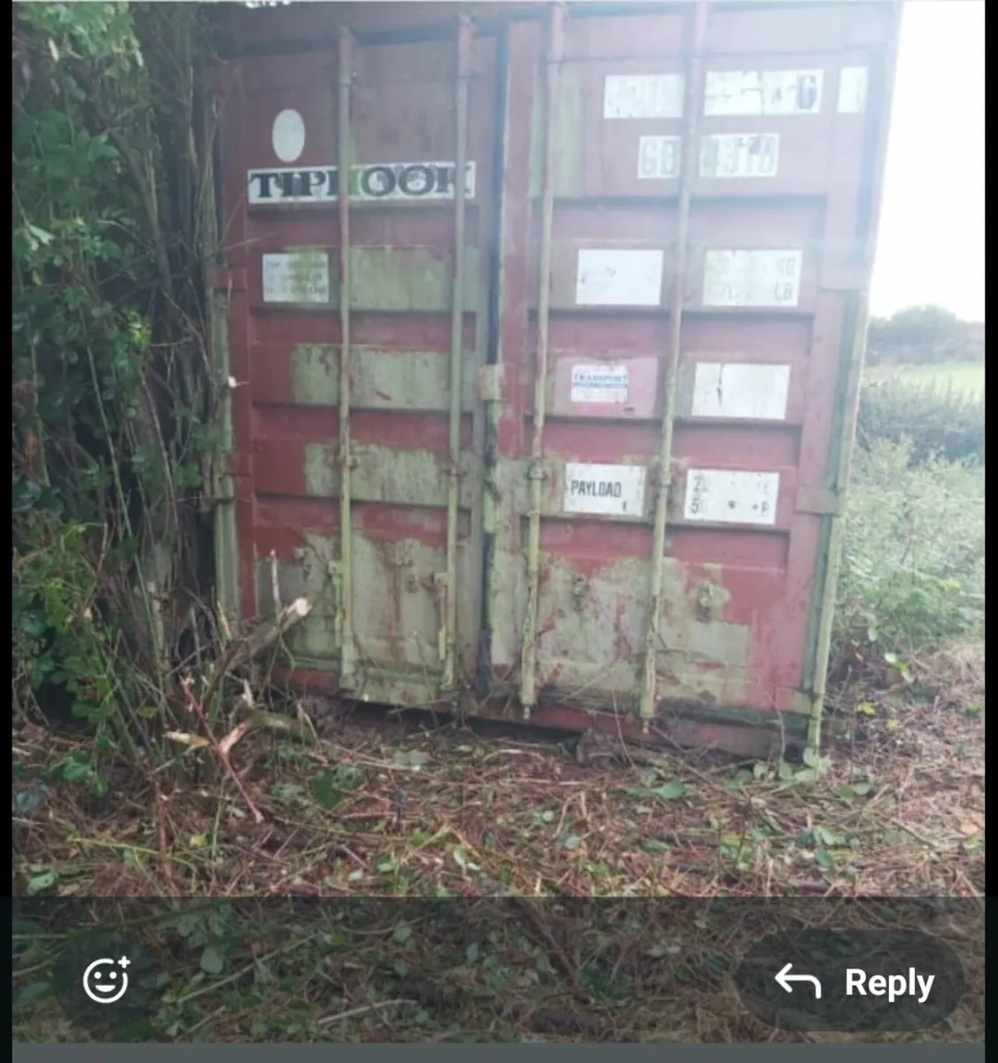 40ft Shipping Container/ 40ft Storage Container - Image 2