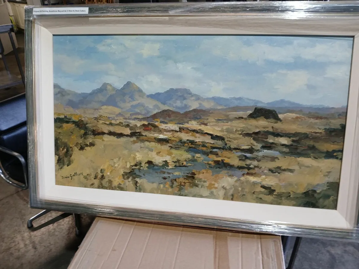 Oil painting original connamara cogalway - Image 2